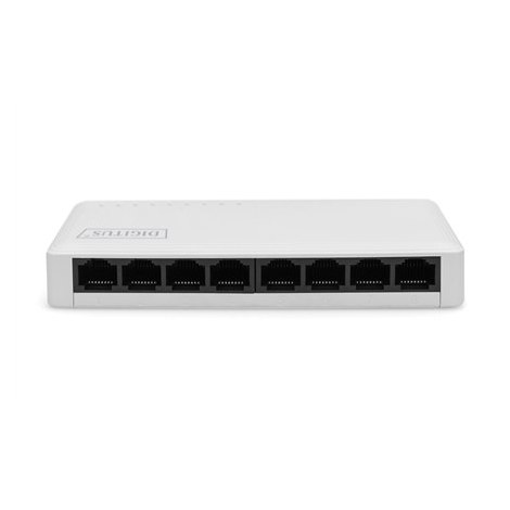 Digitus | 8-Port Gigabit Ethernet Switch | DN-80064-1 | Unmanaged | Desktop | 1 Gbps (RJ-45) ports quantity | 10 Gbps (RJ-45) po - 4